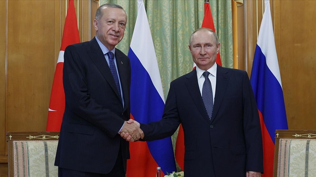 Bakan Erdoan, Putin ile Soi'de grecek