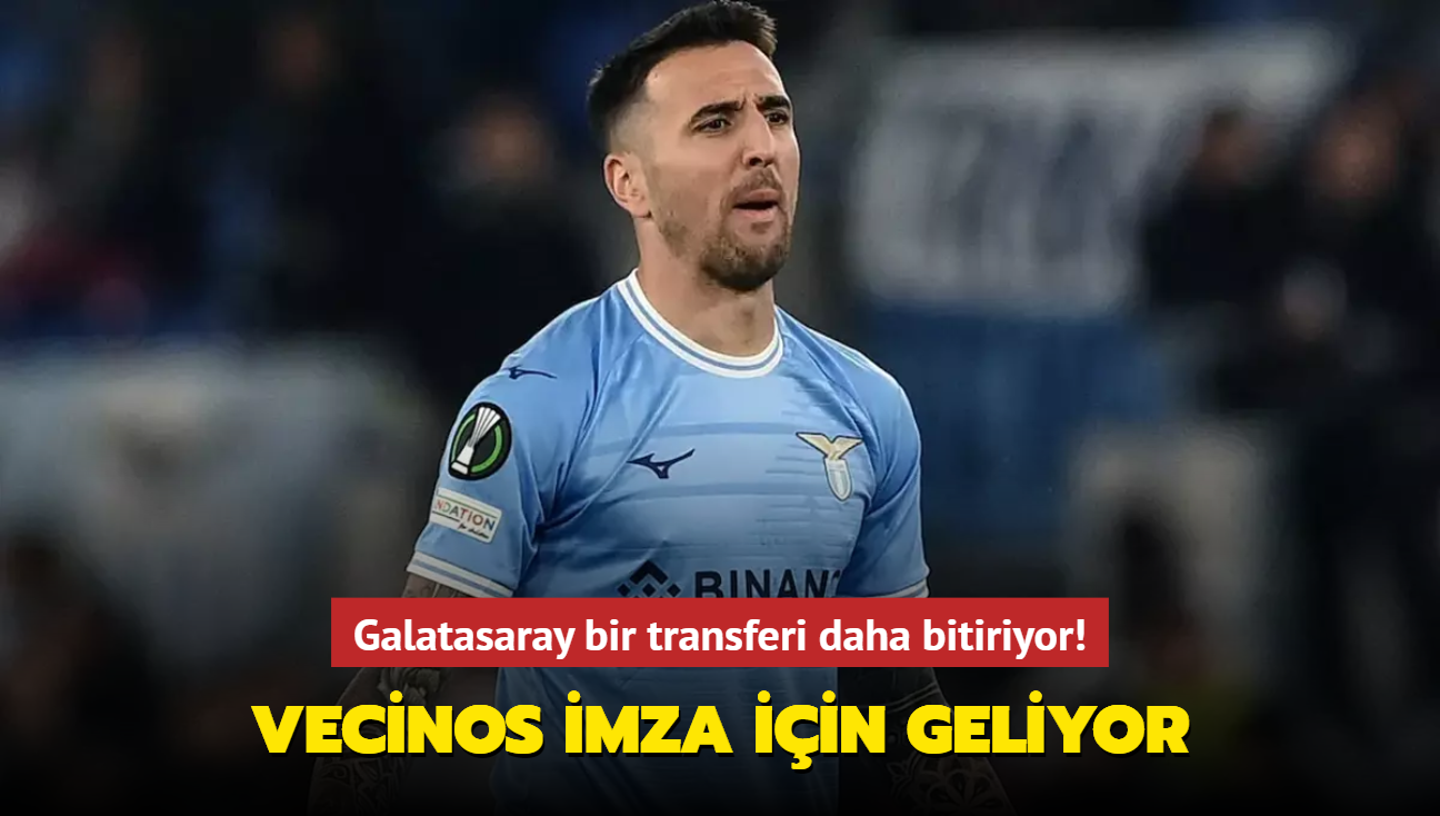 Galatasaray bir transferi daha bitiriyor! Vecinos imza iin geliyor