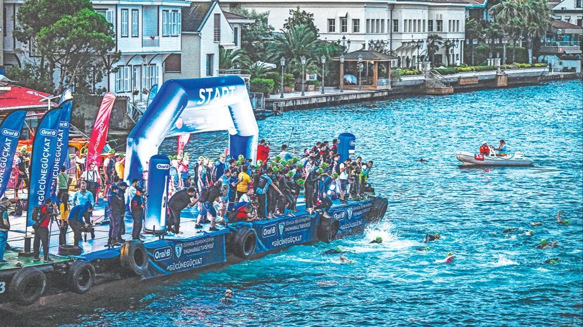 Boaz'da triatlon heyecan