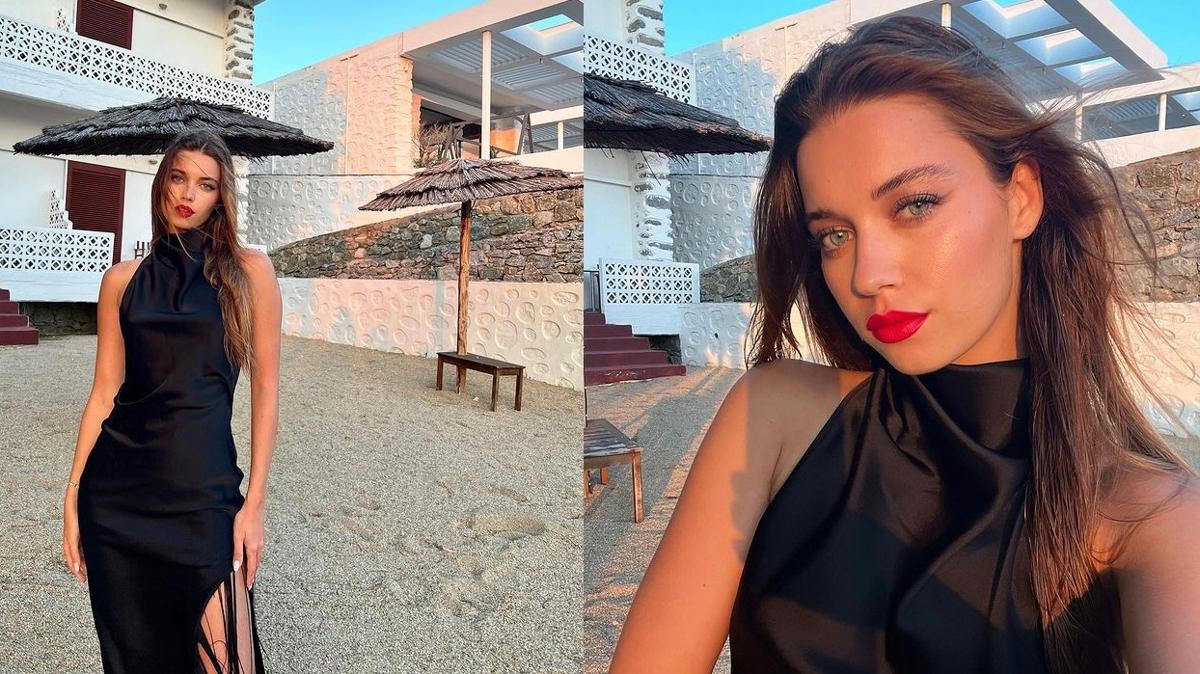 Yal apkn'nn Seyran' Afra Saraolu Instagram profiline ocukluk fotorafn koydu