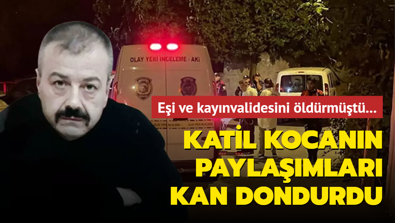 Ei ve kaynvalidesini sokak ortasnda ldrmt... Katil kocann paylamlar kan dondurdu