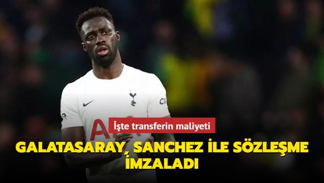 Galatasaray, Sanchez ile szleme imzalad! te transferin maliyeti