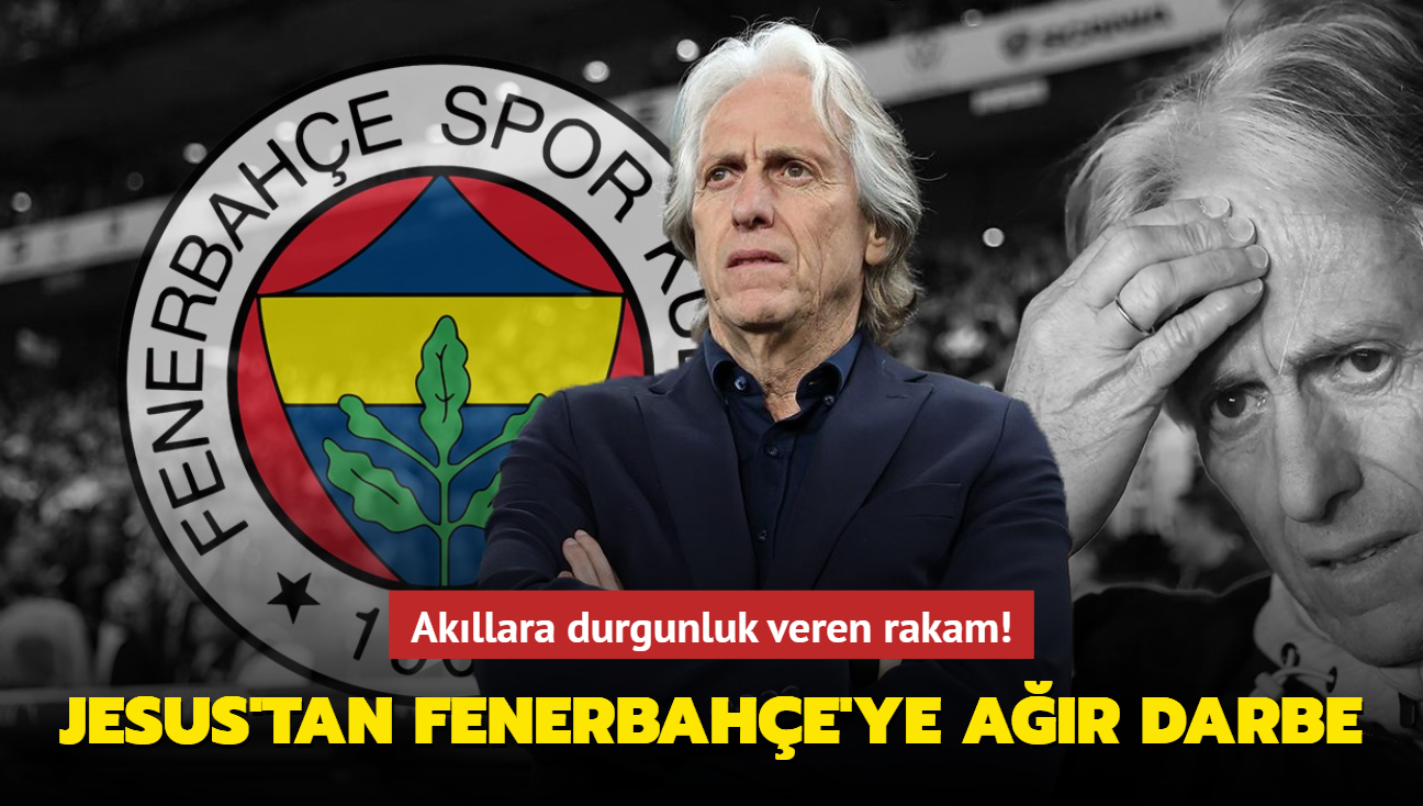 Jorge Jesus'tan Fenerbahe'ye ar darbe! Akllara durgunluk veren rakam...