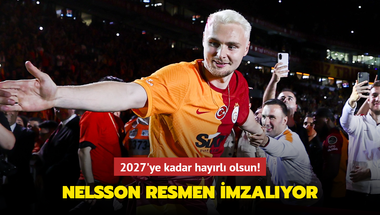 Resmen imzalyor! Victor Nelsson 2027'ye kadar hayrl olsun