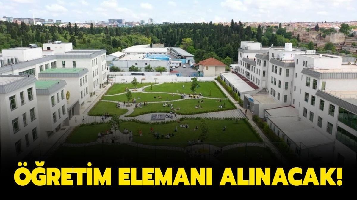 Biruni niversitesi 8 retim Eleman alacak!