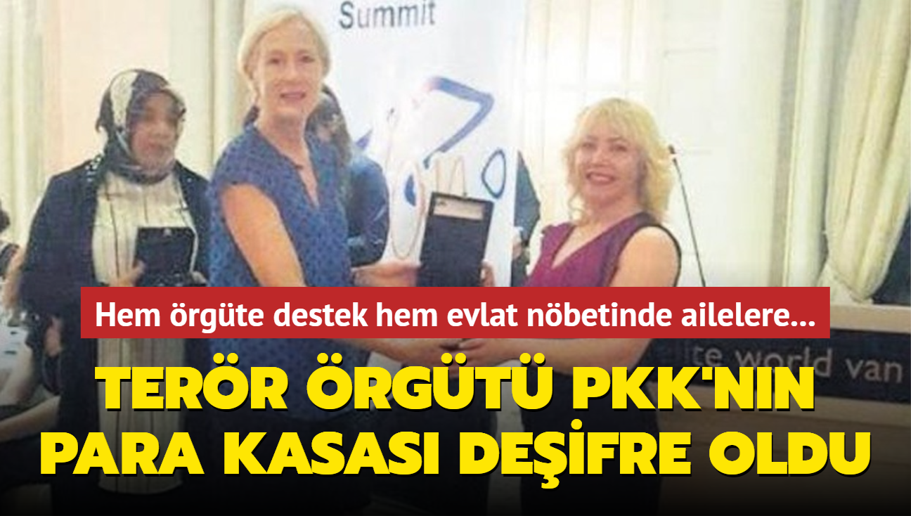 Hem rgte destek hem evlat nbetinde ailelere... Terr rgt PKK'nn para kasas deifre oldu