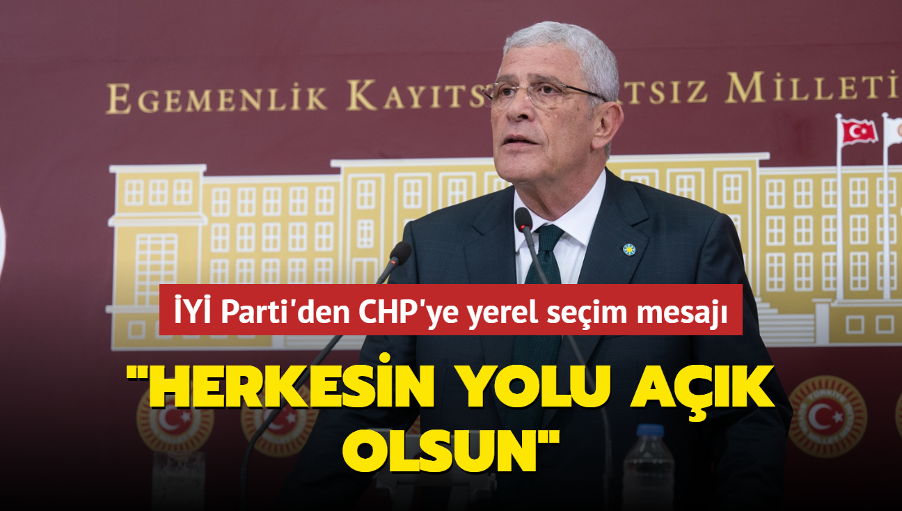 Y Parti'den CHP'ye yerel seim mesaj: Herkesin yolu ak olsun