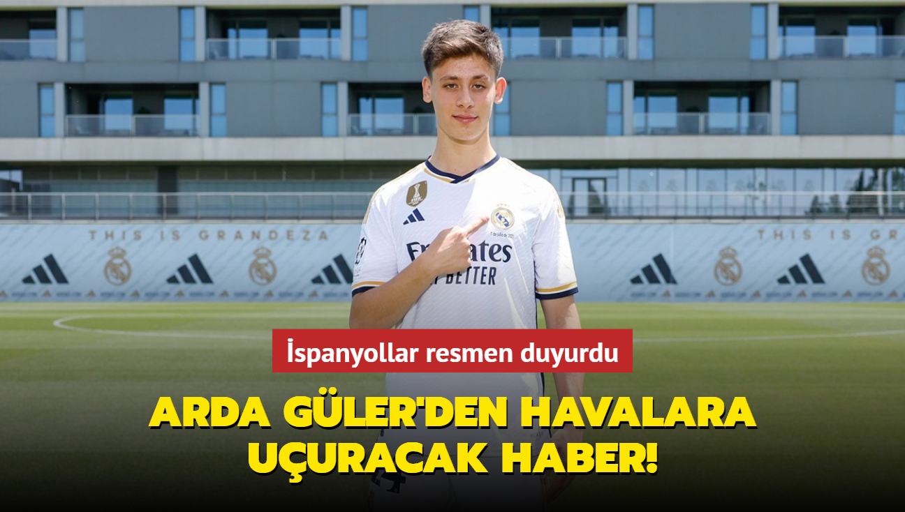 Arda Gler'den havalara uuracak haber! spanyollar resmen duyurdu...