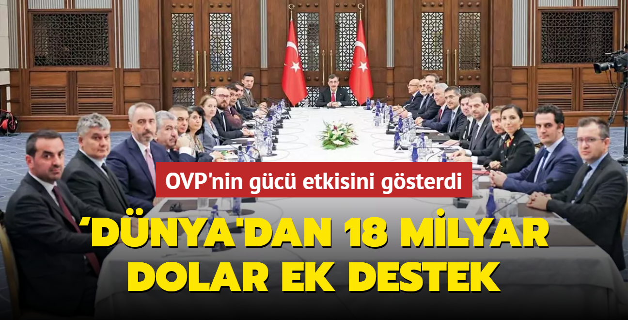 Dnya'dan 18 milyar dolar ek destek