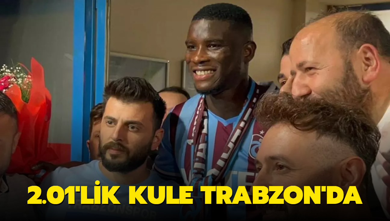 2.01'lik kule Trabzon'da