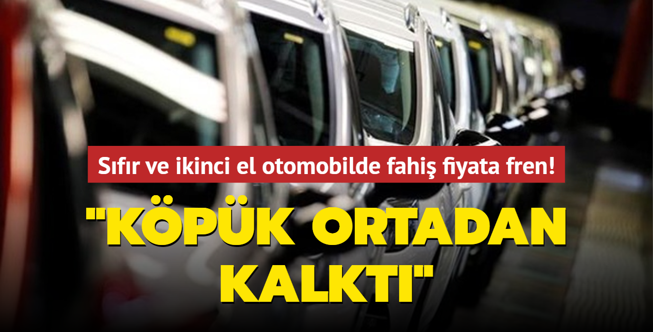 Sfr ve ikinci el otomobilde fahi fiyata fren: Kpk ortadan kalkt