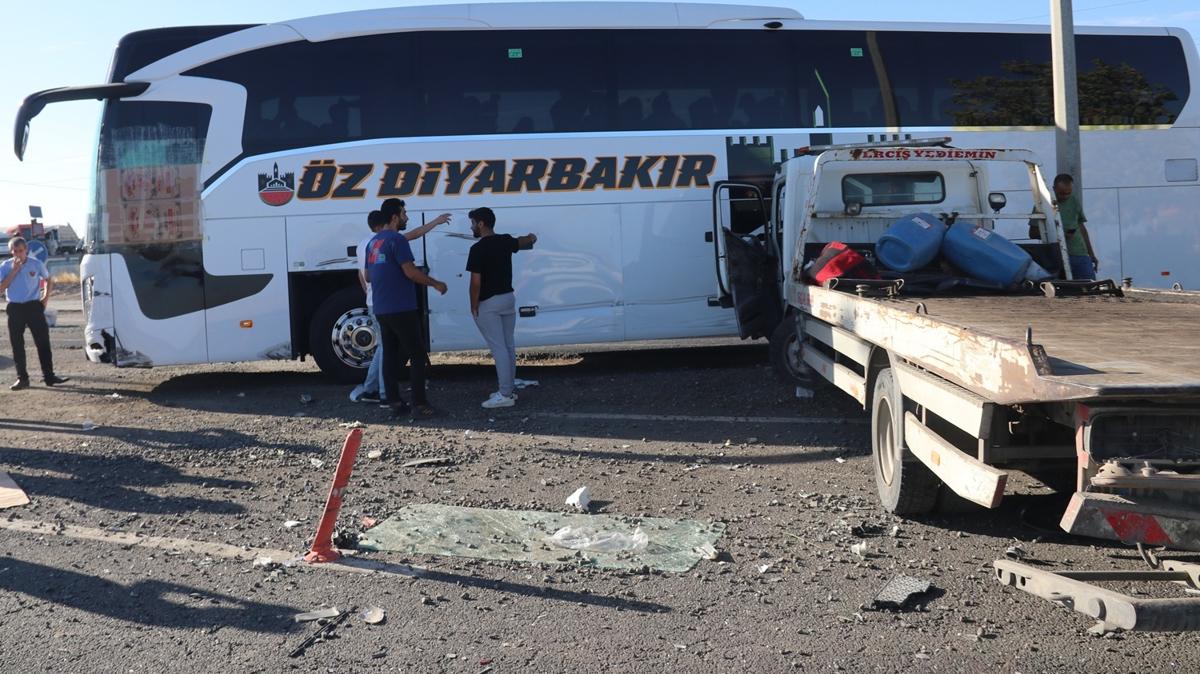 Diyarbakr'da zincirleme kaza