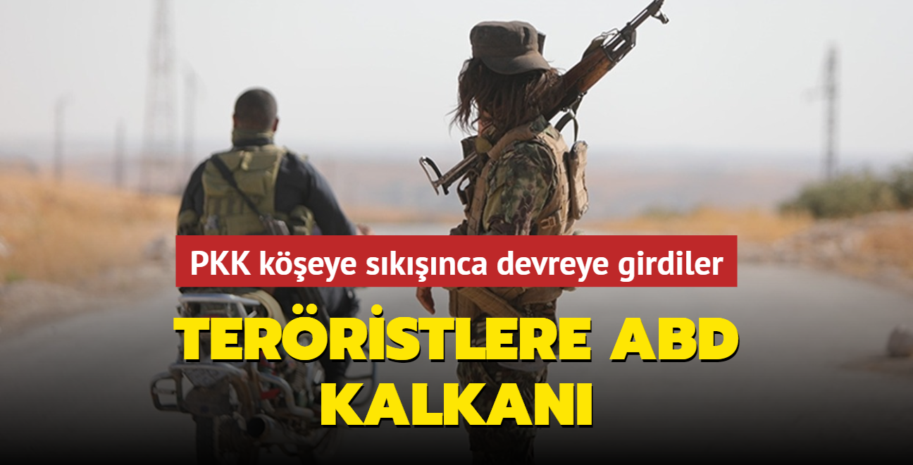 Terristlere ABD kalkan! PKK keye sknca devreye girdiler