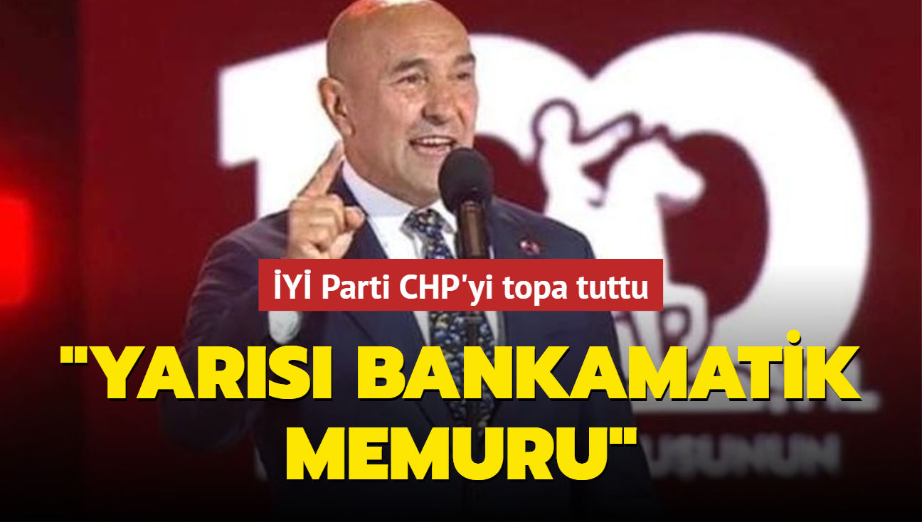 Y Parti zmir aday mit zlale CHP'yi topa tuttu: Yars bankamatik memuru
