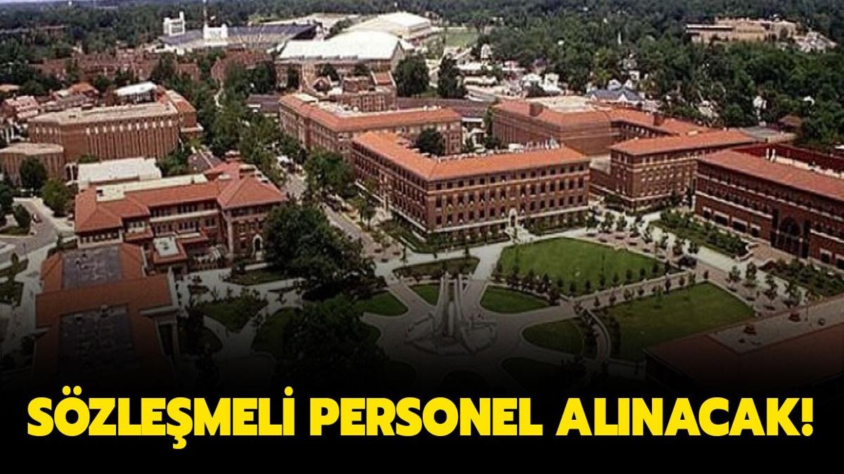 Bursa Teknik niversitesi szlemeli personel alacak!