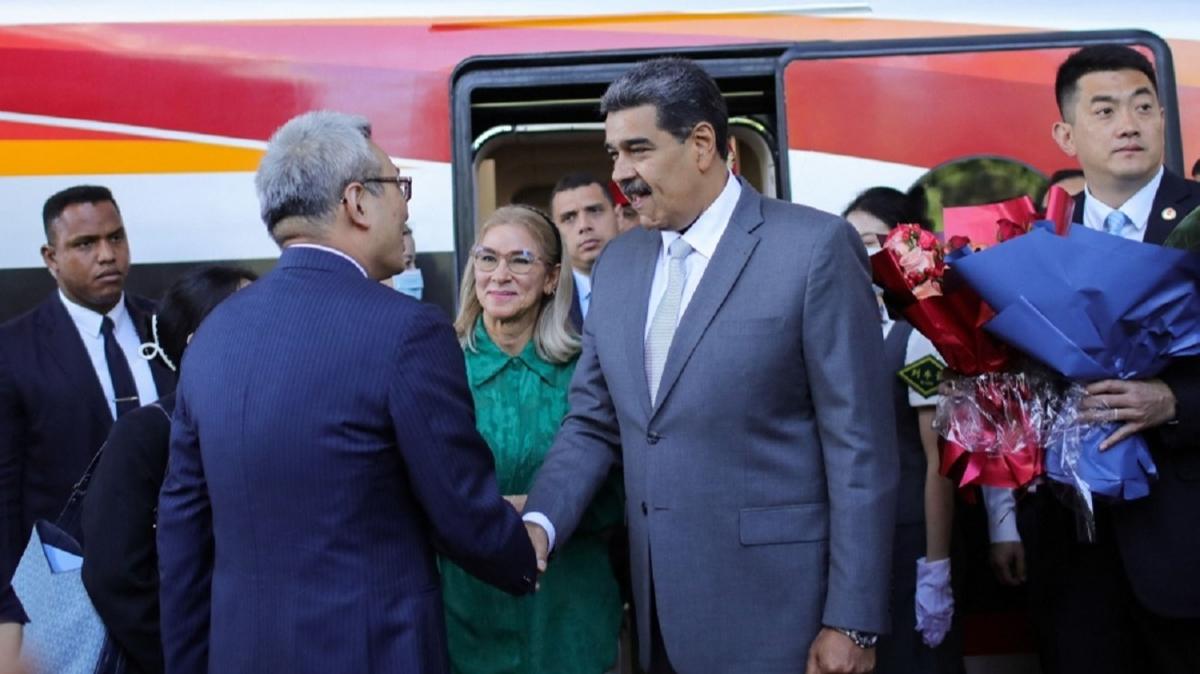 Venezuela Devlet Bakan Maduro in Devlet Bakan ile gryor