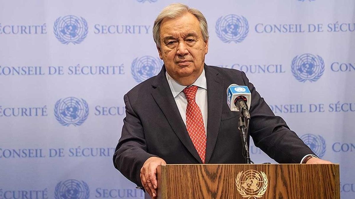 Guterres'ten dnya liderlerine ar