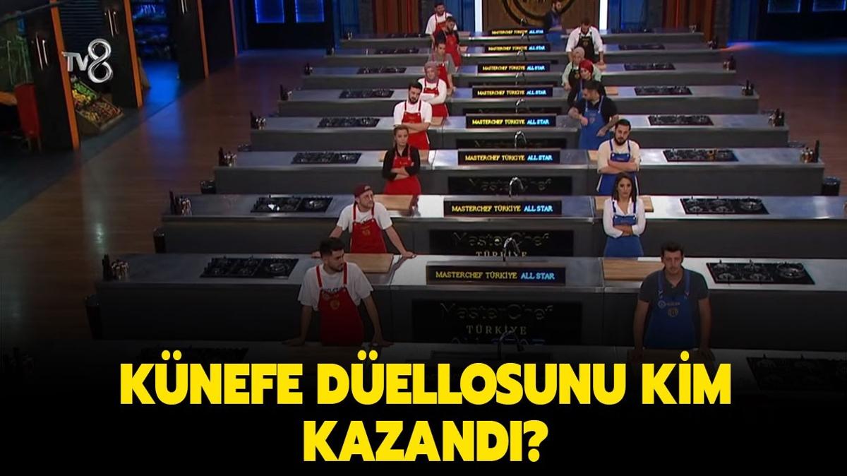 MasterChef 13 Eyll kim kazand" Knefe dellosunu kimler ald"