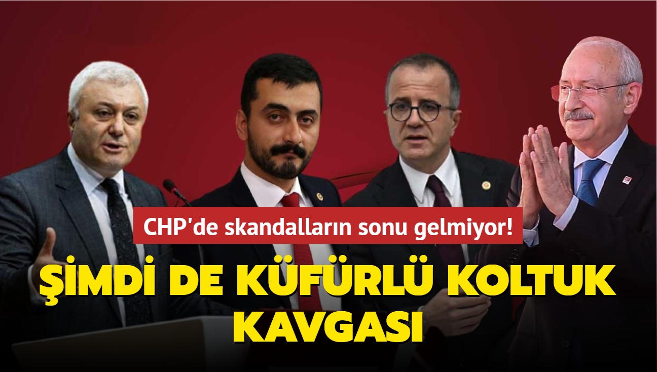 CHP'de skandallarn sonu gelmiyor! imdi de kfrl koltuk kavgas: 'Bu partiyi kimin ynettiini greceksiniz'