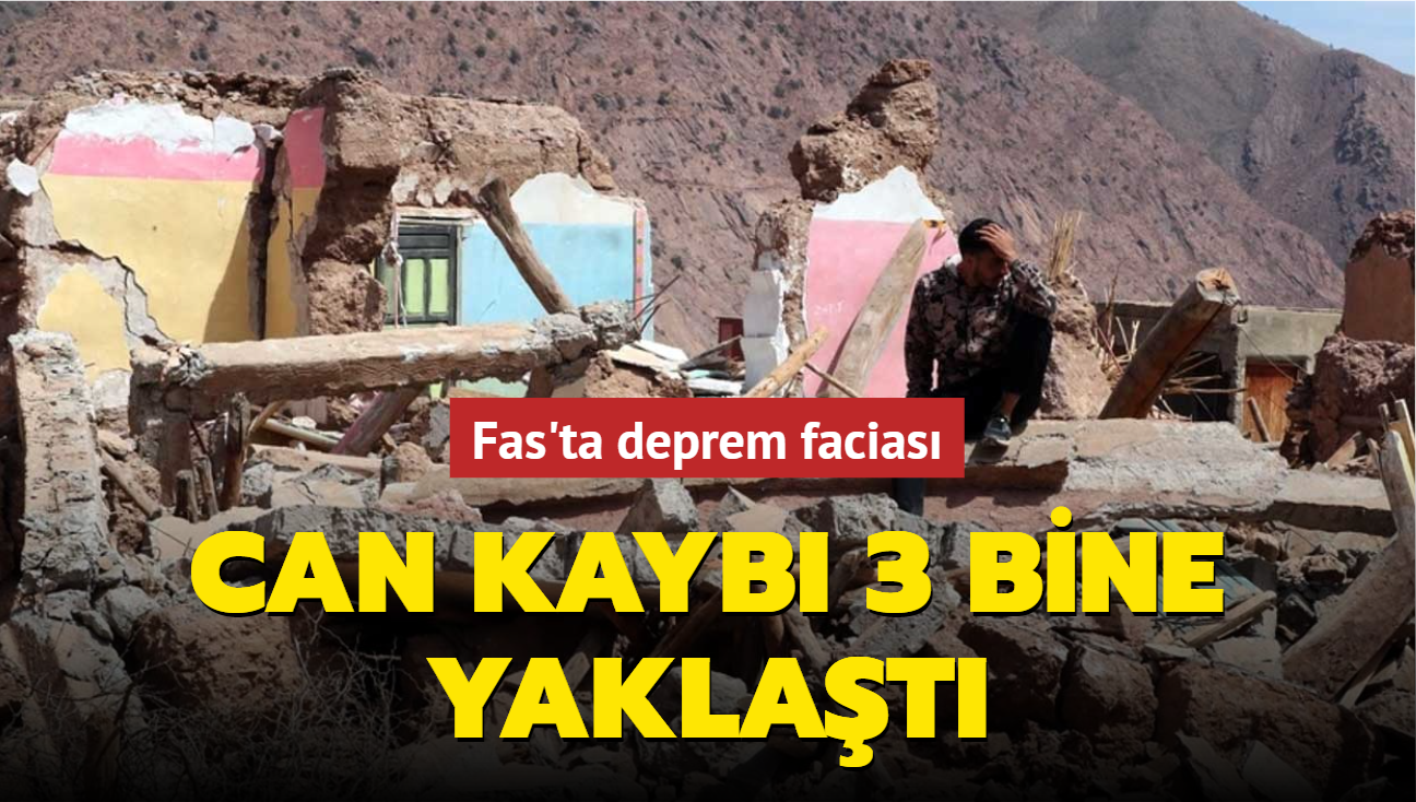 Fas'ta deprem facias: Can kayb 3 bine dayand 