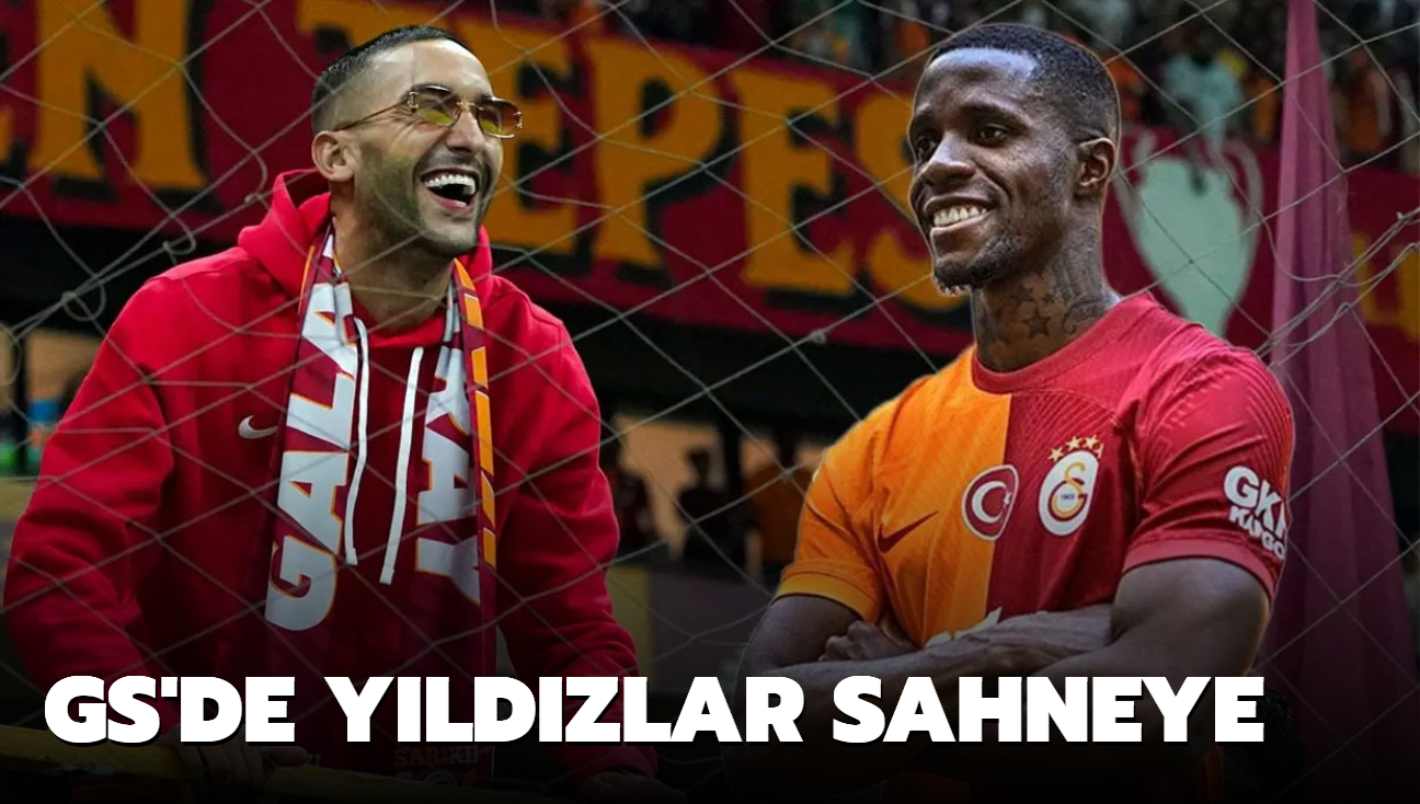 GS'de yldzlar sahneye