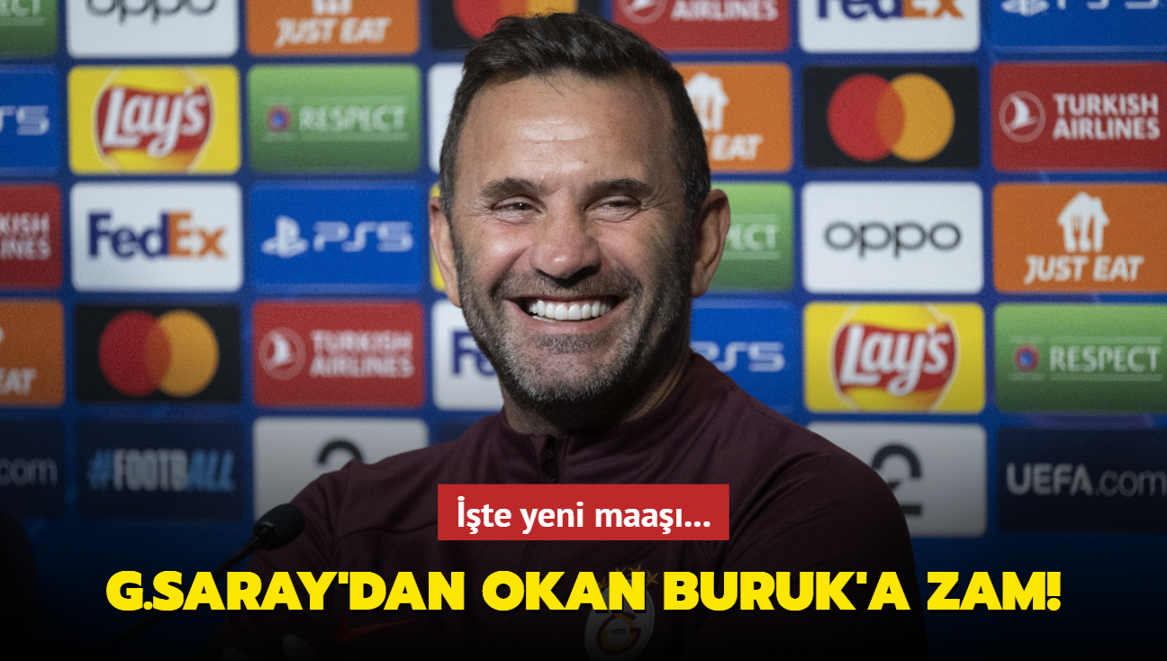 Galatasaray'dan Okan Buruk'a zam! te yeni maa...