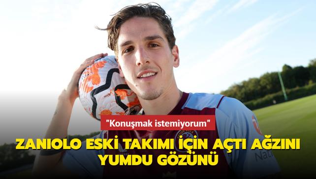 Nicolo Zaniolo Eski Takımı Için Açtı Ağzını Yumdu Gözünü Konuşmak Istemiyorum 