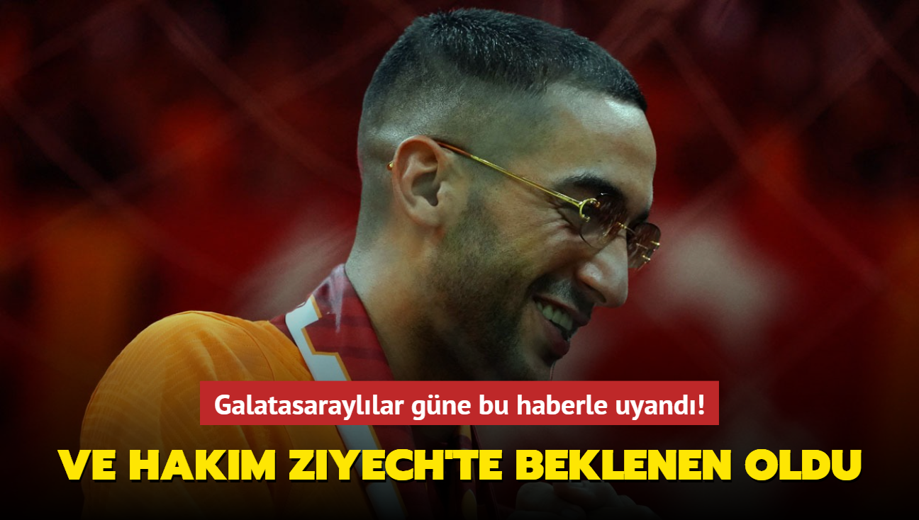 Ve Hakim Ziyech'te beklenen oldu! Galatasarayllar gne bu haberle uyand...