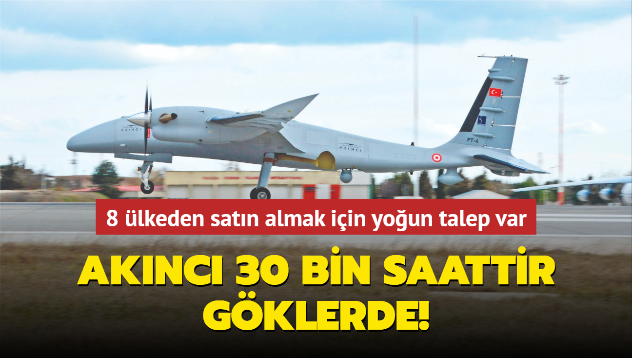 Aknc 30 bin saattir gklerde! 8 lkeden satn almak iin youn talep var