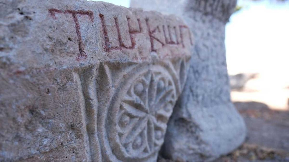 Konya'da bulundu! Trk Tarihi'ne k tutacak yaztta ne yazyor"