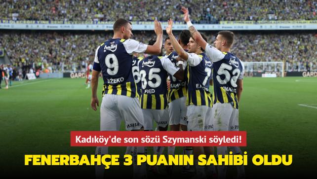 Ma Sonucu: Fenerbahe 3-2 Antalyaspor