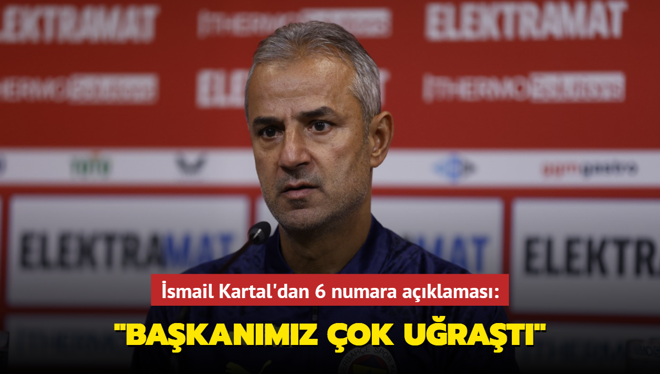 smail Kartal'dan 6 numara aklamas: "Bakanmz ok urat"