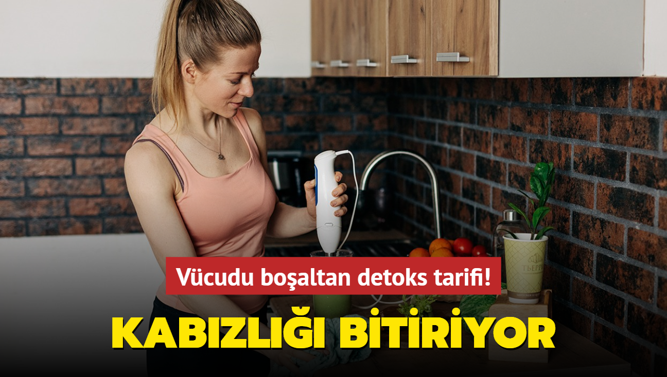 Vcudu boaltan detoks tarifi! ikinlik, kabzlk hepsi bitiyor