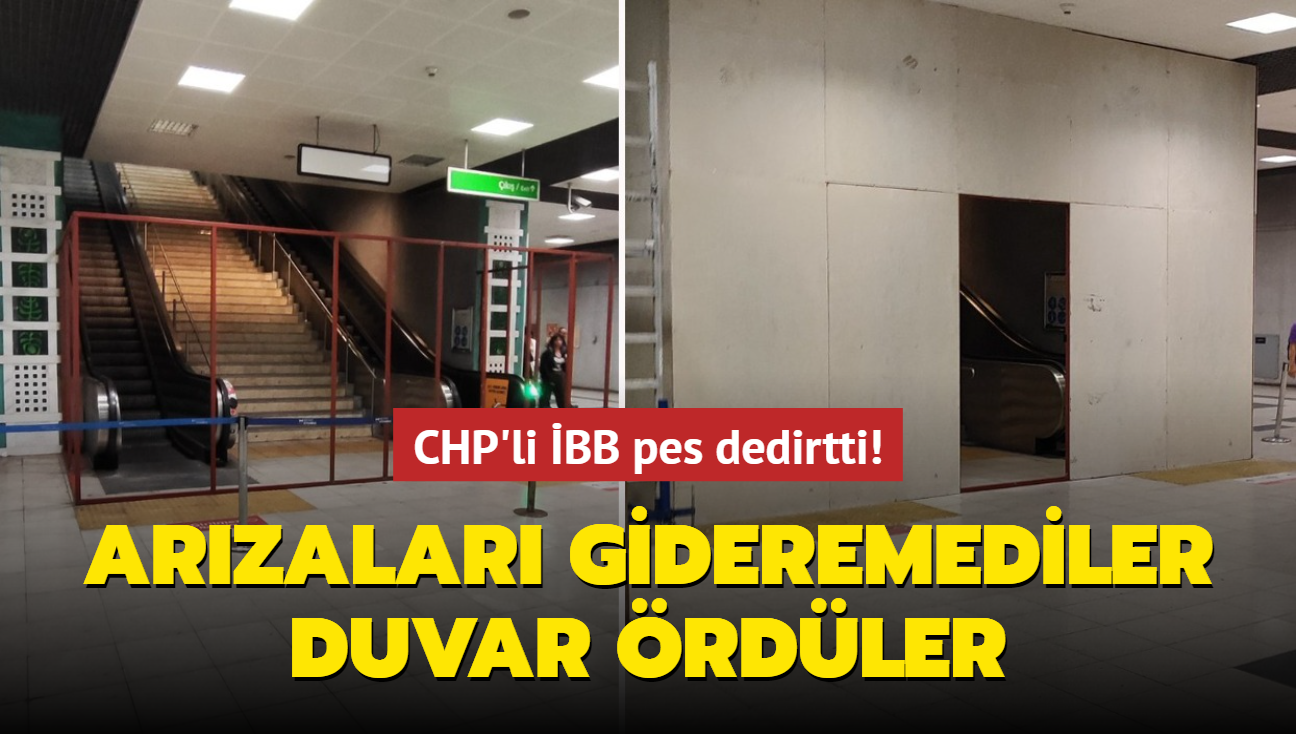 CHP'li BB pes dedirtti! Arzalar gideremediler, duvar rdler