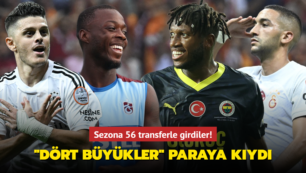 "Drt bykler" paraya kyd! Sezona 56 transferle girdiler