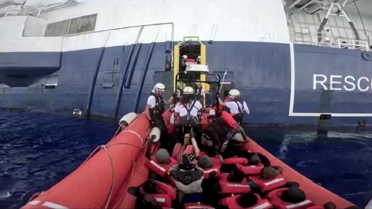 Akdeniz'deki kurtarma operasyonunda 500'e yakn gmen kurtarld