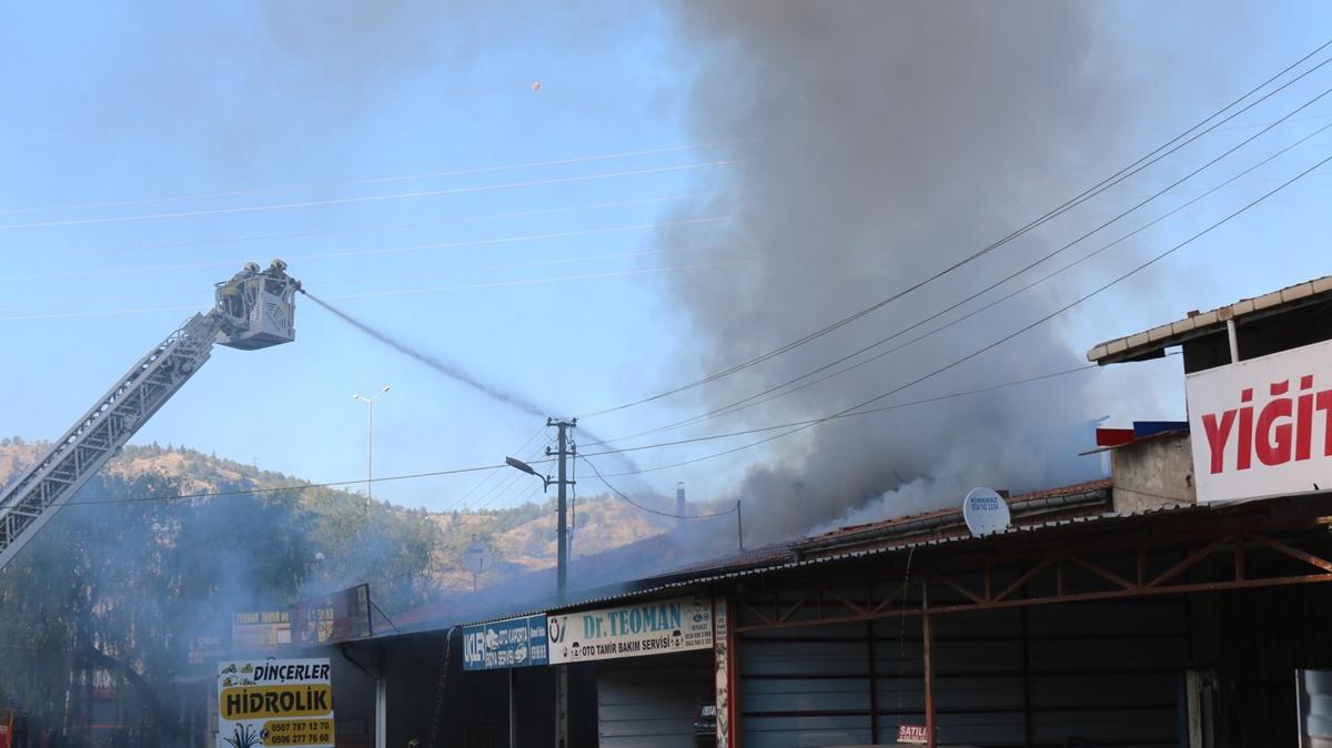 Ankara'da sanayi sitesinde yangn... 2 kii hayatn kaybetti