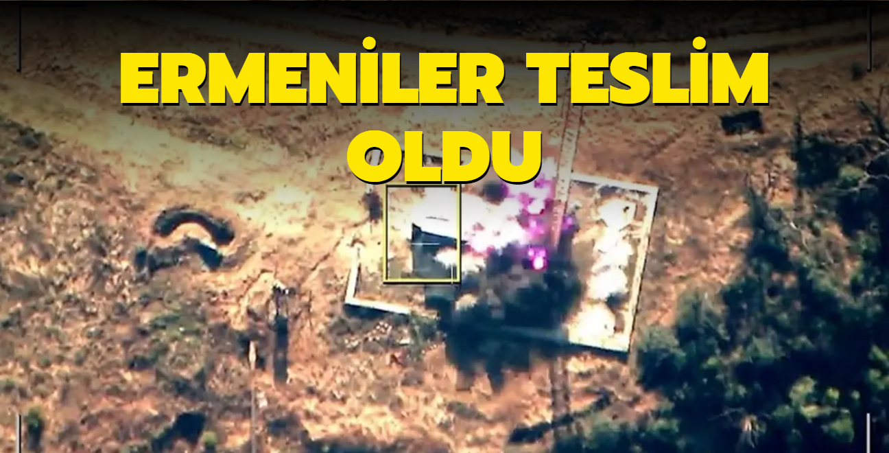 Ermeniler teslim oldu