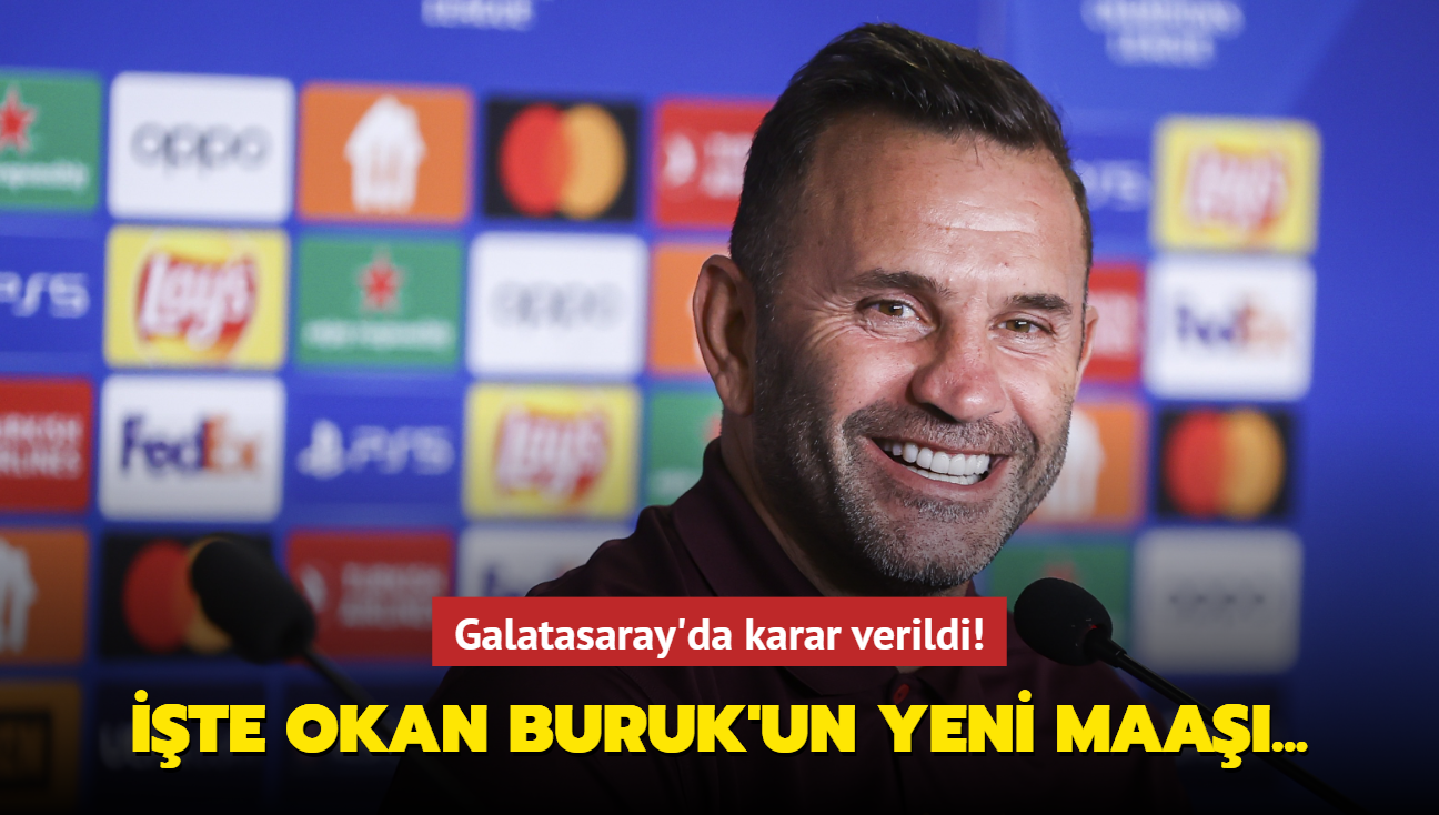 Galatasaray'da karar verildi! te Okan Buruk'un yeni maa...