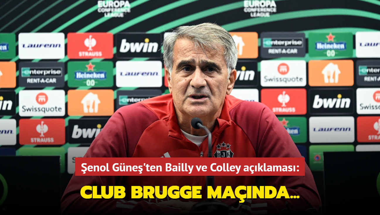 enol Gne'ten Bailly ve Colley aklamas: Club Brugge manda...