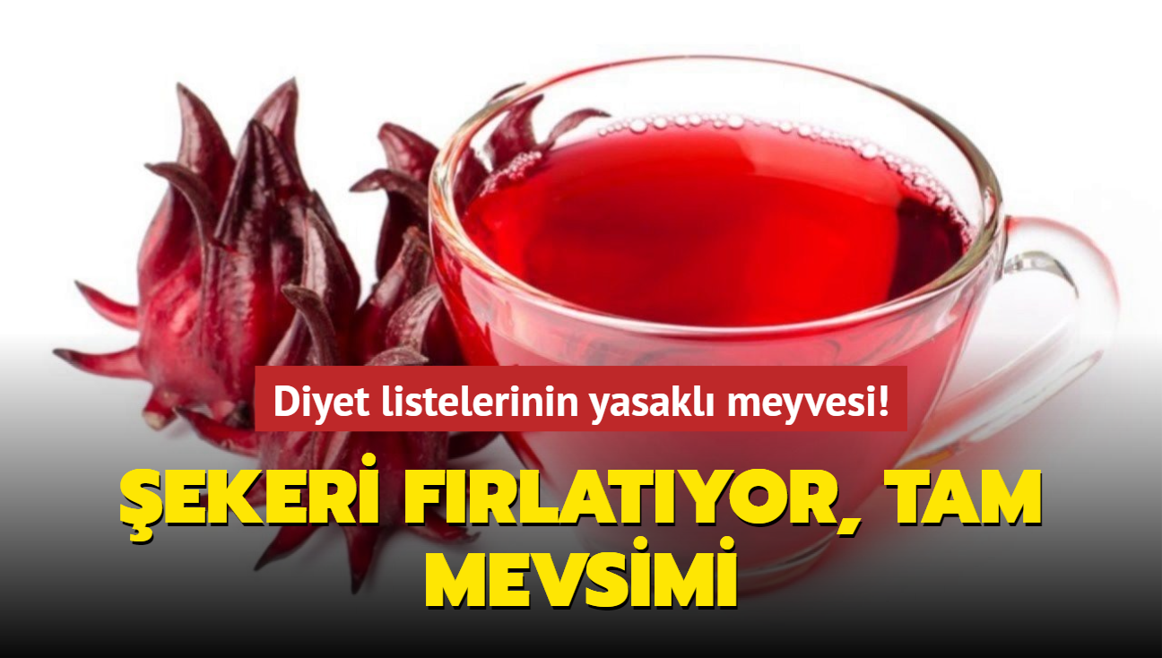 Diyet listelerinin yasakl meyvesi! ekeri frlatyor, tam mevsimi