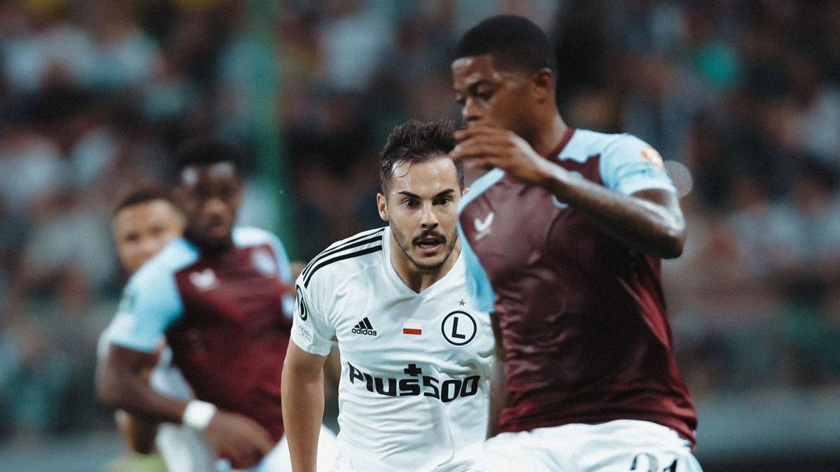 ampiyonluk favorilerinden Aston Villa, Legia Varova'ya yenildi