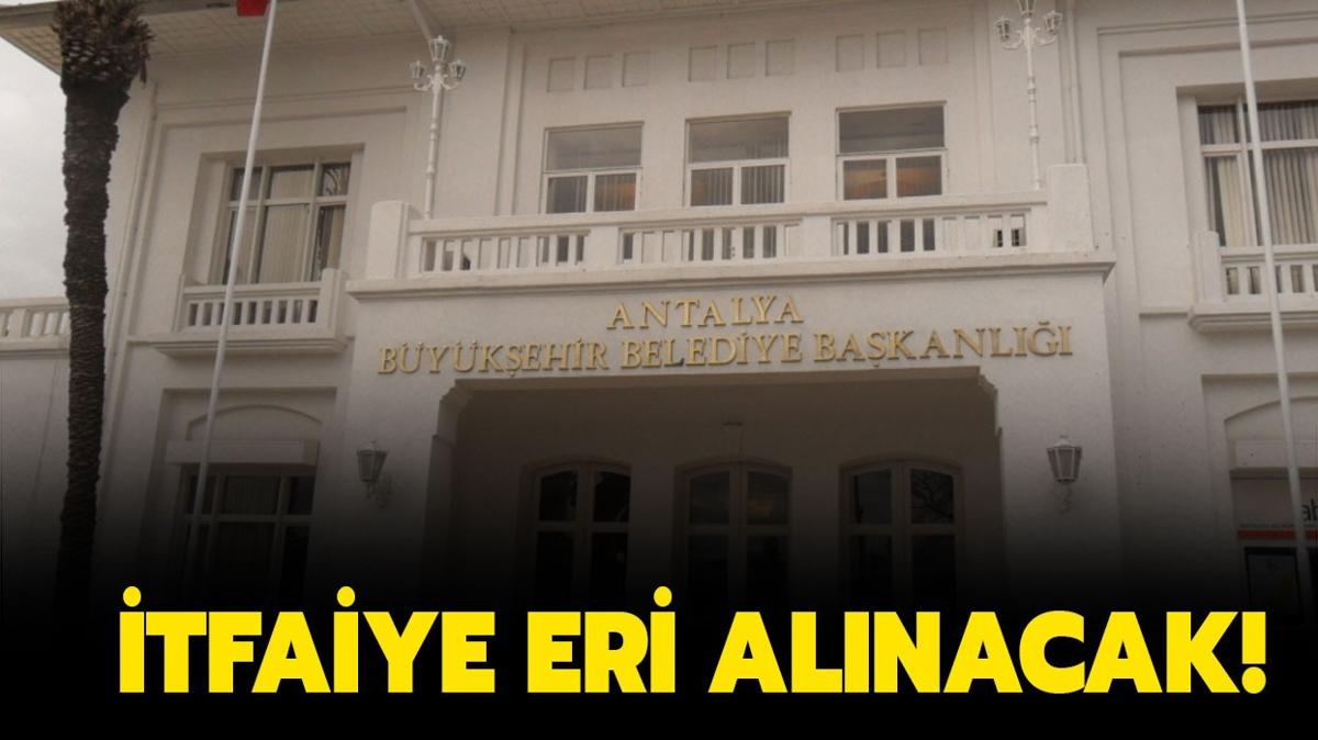 Antalya Bykehir Belediyesi 50 memur alacak!