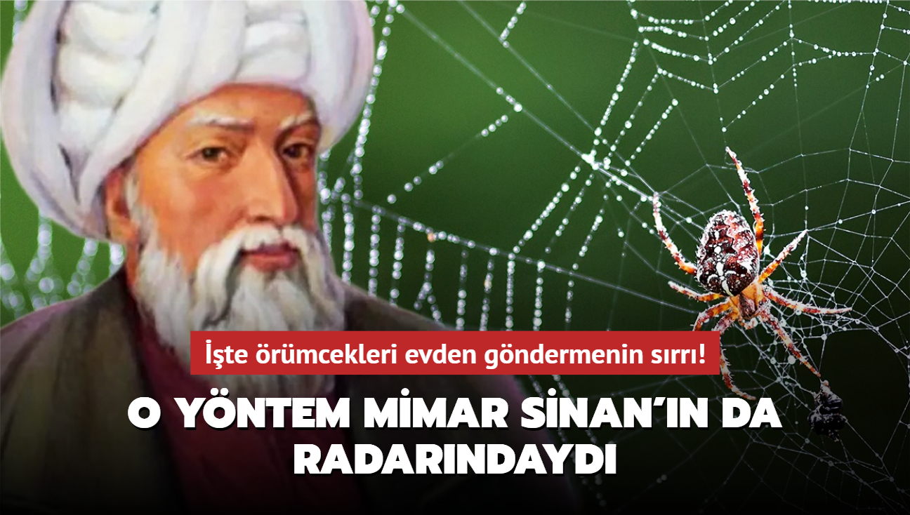 O yntem Mimar Sinan'n da radarndayd! te rmcekleri evden gndermenin srr...