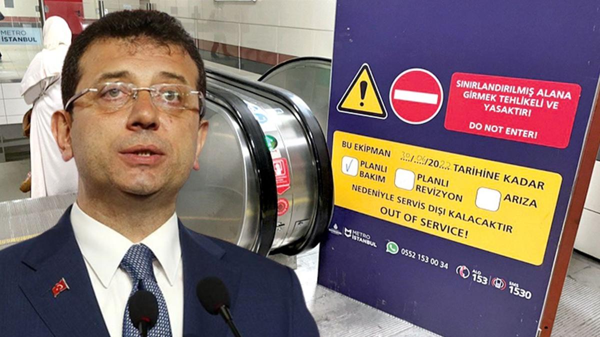 'Metro'da 8 hatta 155 merdiven arzal! "mamolu en byk snav ulamda veriyor"