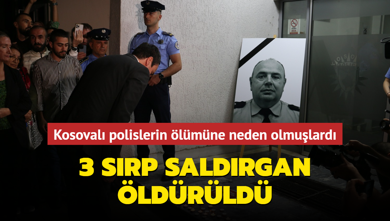 Kosoval polislerin lmne neden olmulard: 3 Srp saldrgan ldrld
