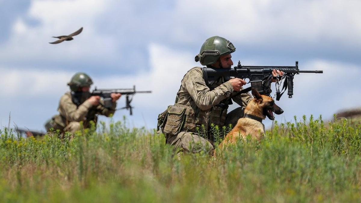 3 PKK/YPG'li terrist etkisiz hle getirildi