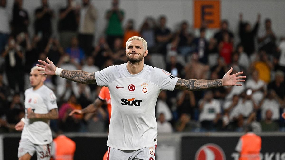 galatasaray ba�ak�ehir s�per lig mauro icardi rekor hakim ziyech foto�raflar� resimleri