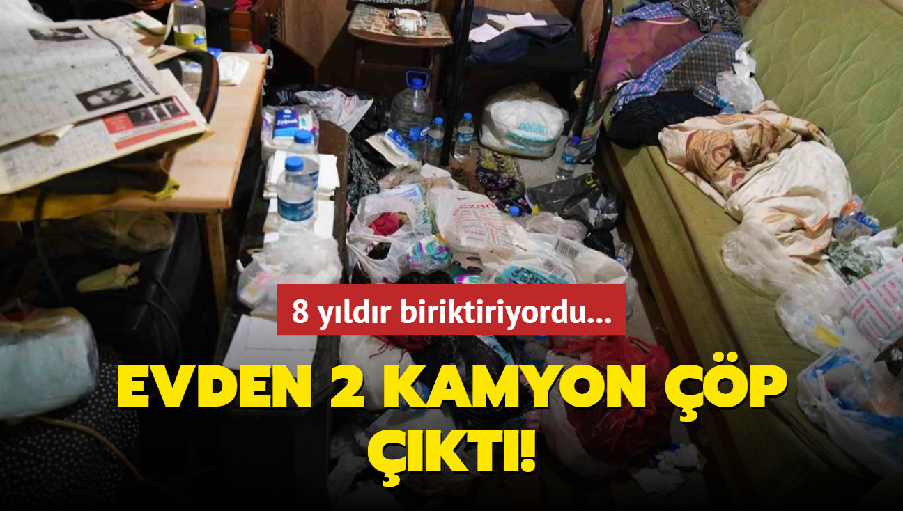 8 yldr biriktiriyordu! Samsun'da evden 2 kamyon p kt