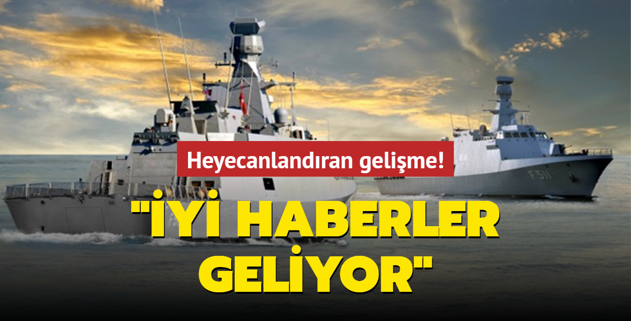 Heyecanlandran gelime: yi haberler geliyor...